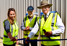 Kingaroy WWTP Ribbon Cutting