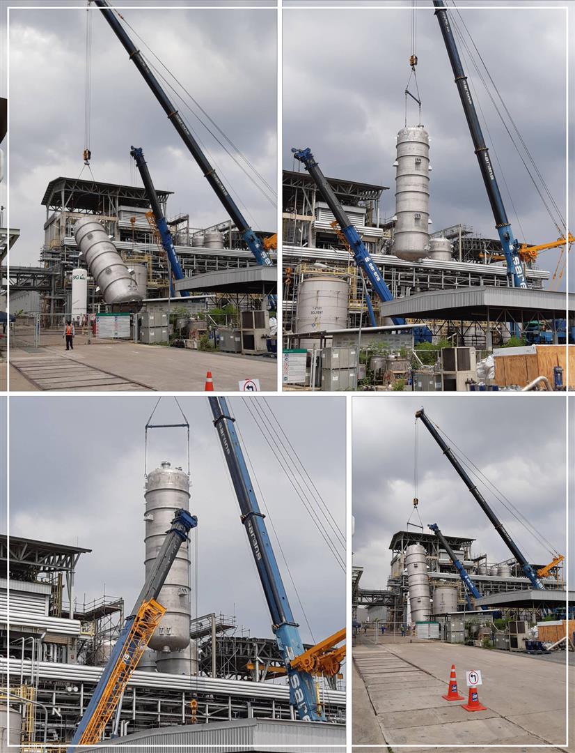 Aquatec Maxcon Asia Thailand Stripper tanks install