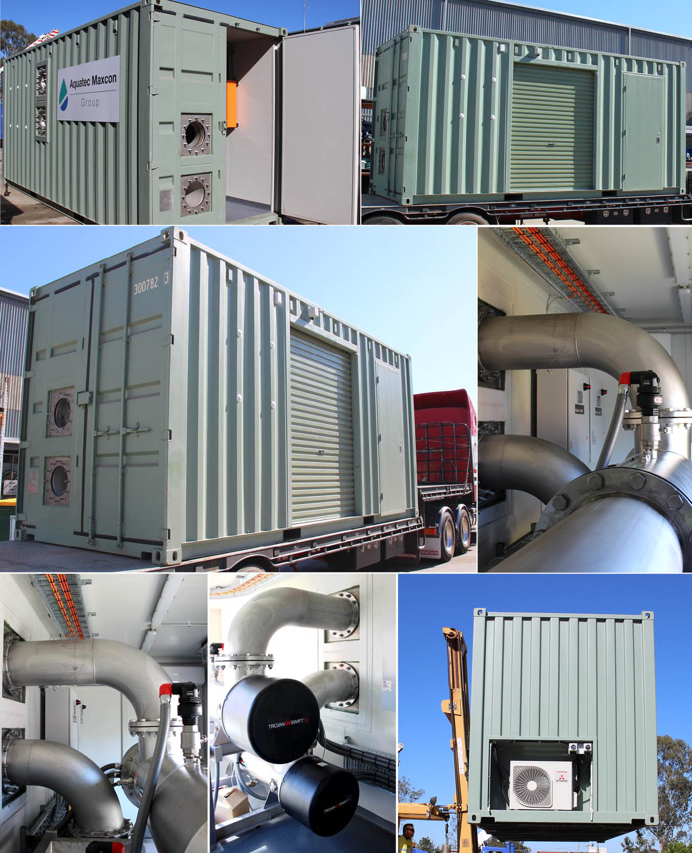 UV Container Home Hill Aquatec Maxcon